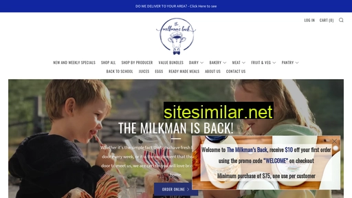 themilkmansback.com.au alternative sites