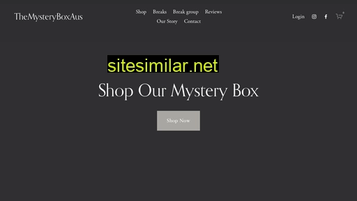 Themysteryboxaus similar sites