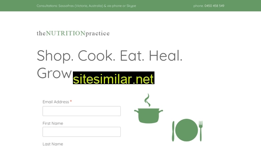 thenutritionpractice.com.au alternative sites