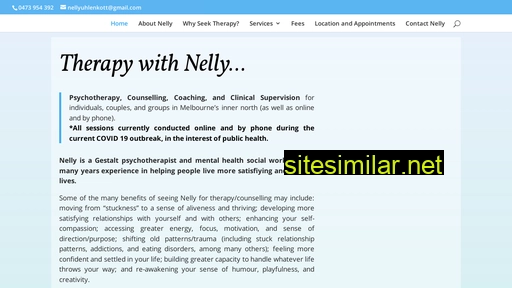 therapywithnelly.com.au alternative sites