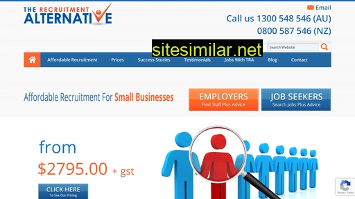 therecruitmentalternative.com.au alternative sites