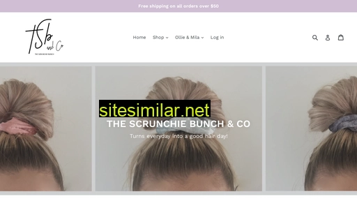 thescrunchiebunchandco.com.au alternative sites