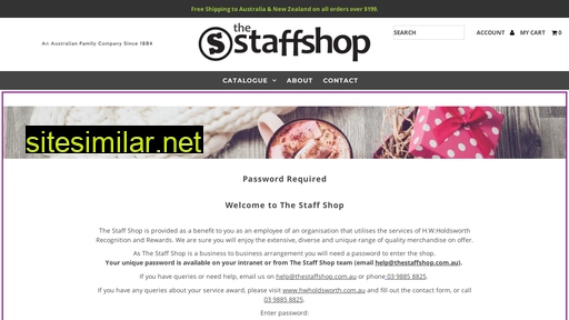 thestaffshop.com.au alternative sites