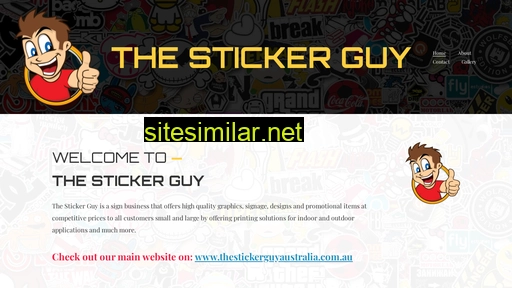thestickerguy.com.au alternative sites