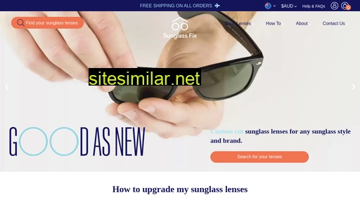 thesunglassfix.com.au alternative sites