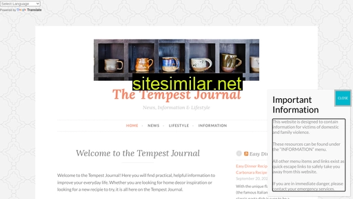 thetempest.com.au alternative sites