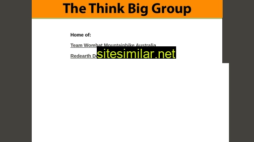 thethinkbiggroup.com.au alternative sites