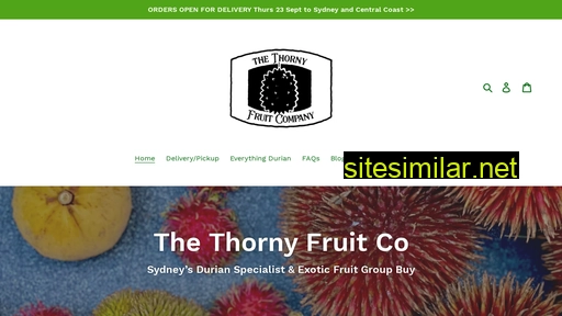 thethornyfruit.com.au alternative sites