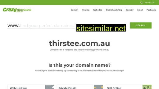 thirstee.com.au alternative sites