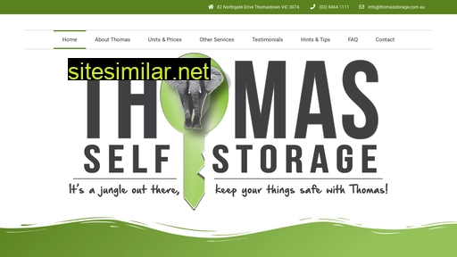 thomasstorage.com.au alternative sites