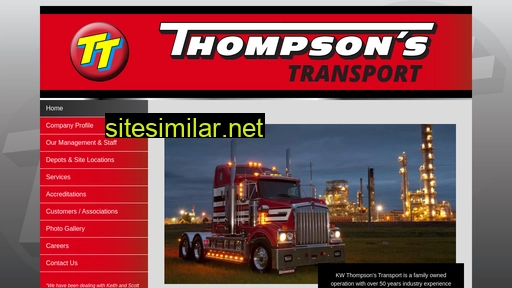 thompsonstransport.com.au alternative sites