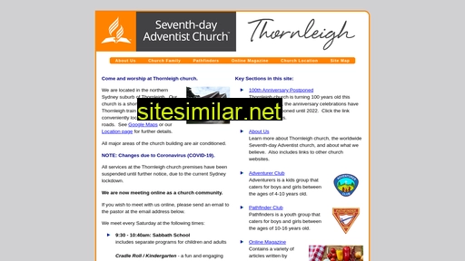 thornleighadventist.org.au alternative sites