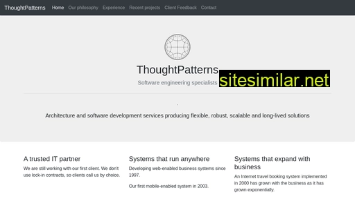 Thoughtpatterns similar sites