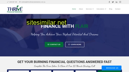 thrivefinancialsolutions.com.au alternative sites