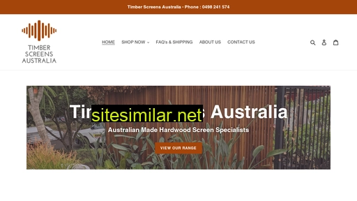 timberscreensaustralia.com.au alternative sites