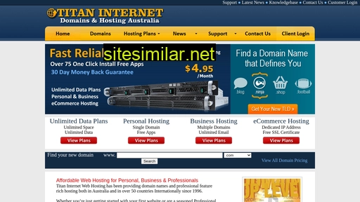 titaninternet.com.au alternative sites