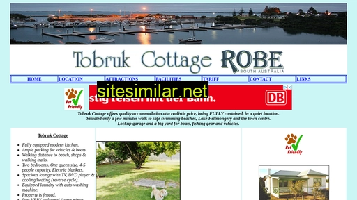 Tobrukcottage similar sites