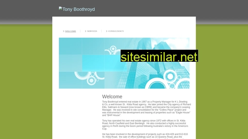 tonyboothroyd.com.au alternative sites