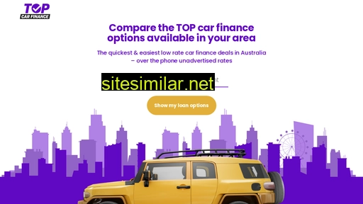 topcarfinance.com.au alternative sites