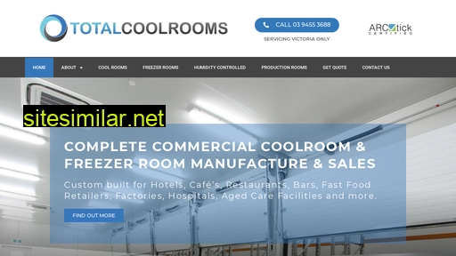 totalcoolrooms.com.au alternative sites
