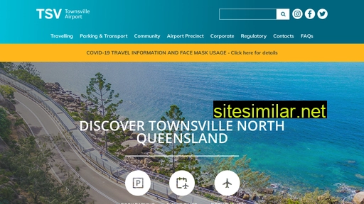 townsvilleairport.com.au alternative sites