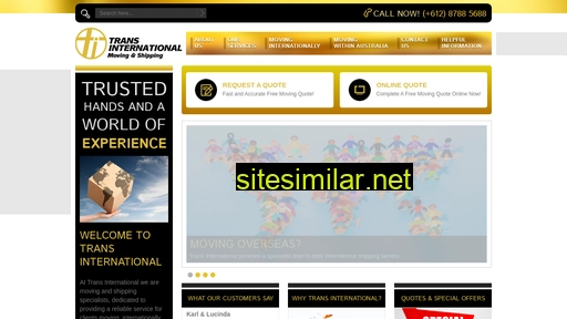 transinternational.com.au alternative sites