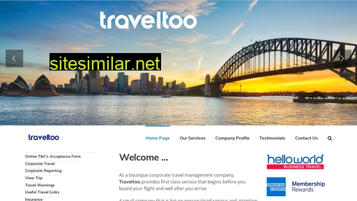 traveltoo.com.au alternative sites