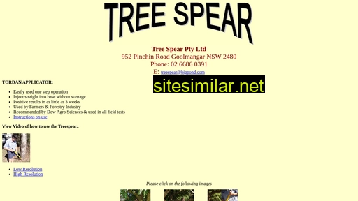 treespear.com.au alternative sites