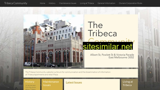 Tribecacommunity similar sites