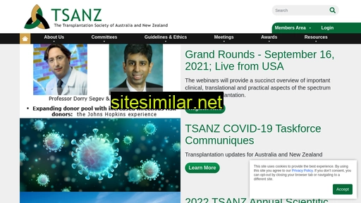 tsanz.com.au alternative sites