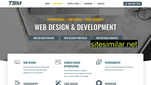tsmwebdesigns.com.au alternative sites