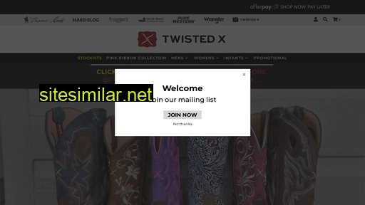 twistedx.com.au alternative sites