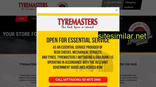 tyremasters.com.au alternative sites