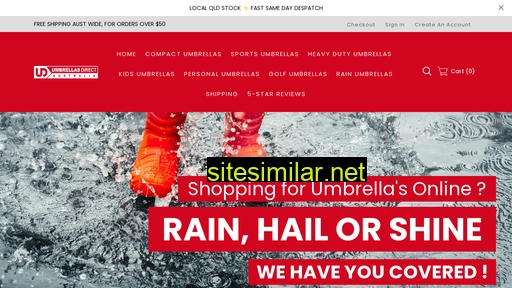 umbrellasdirect.com.au alternative sites