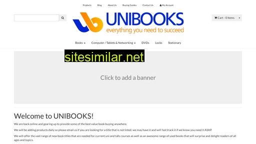 unibooks.com.au alternative sites