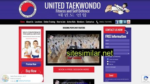 unitedtaekwondo.com.au alternative sites