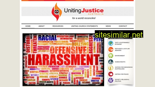 unitingjustice.org.au alternative sites