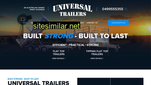 universaltrailers.com.au alternative sites