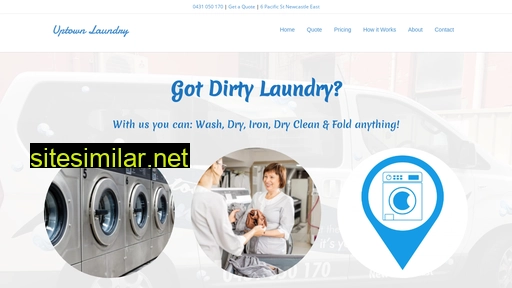 uptownlaundry.com.au alternative sites