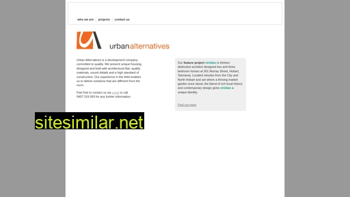 urbanalternatives.com.au alternative sites