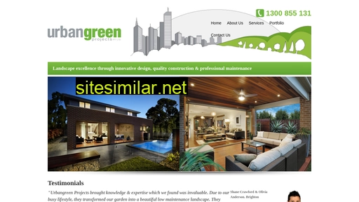 urbangreenprojects.com.au alternative sites
