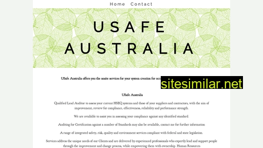Usafeaustralia similar sites