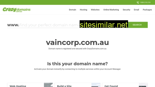 vaincorp.com.au alternative sites