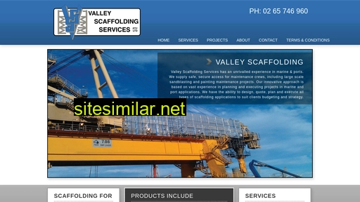 valleyscaffolding.com.au alternative sites