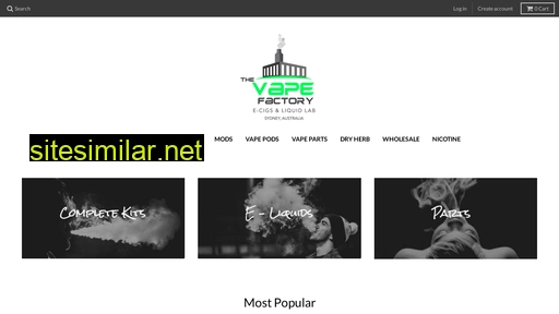 vapefactory.com.au alternative sites