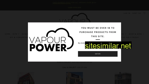 vapourpower.com.au alternative sites