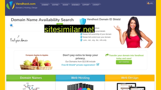 vendhost.com.au alternative sites