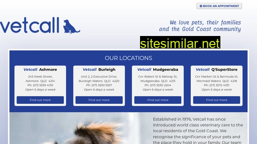 vetcall.com.au alternative sites