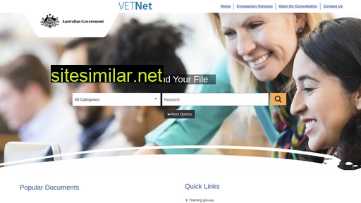 vetnet.gov.au alternative sites