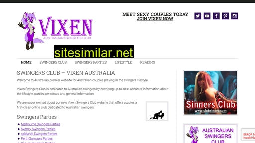 vixen.com.au alternative sites